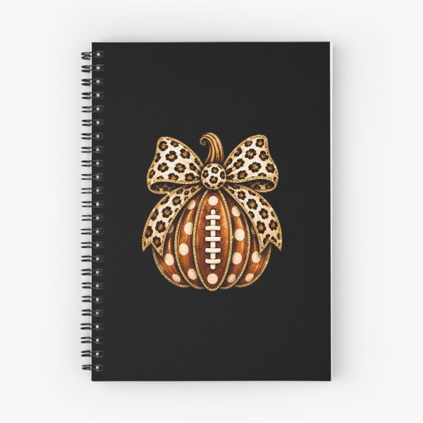 Item preview, Leopard Pumpkin Football Bow Festive Autumn Design designed and sold by GiaoCalonas.