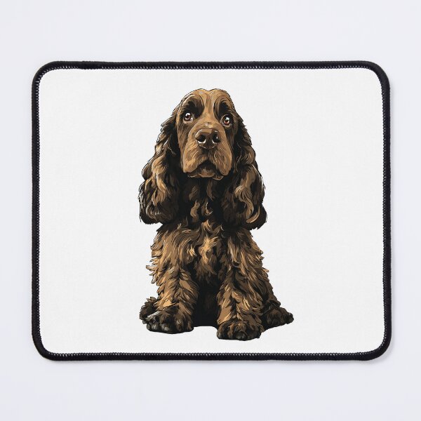 Item preview, Liver Cocker Spaniel Dog Illustration designed and sold by whyitsme.