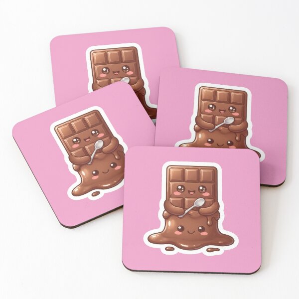 Item preview, Kawaii Melting Chocolate Bar designed and sold by Azurart2.