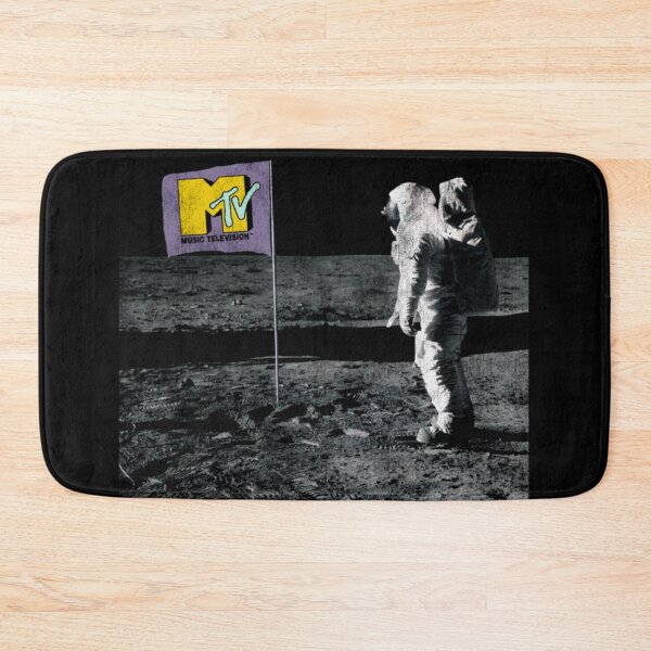 Item preview, MTV Man On The Moon Flag Logo designed and sold by VinceRicci.