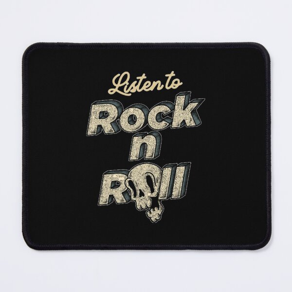 Item preview, Listen To Rock N Roll - Vertical Text Only designed and sold by STUDIO376.