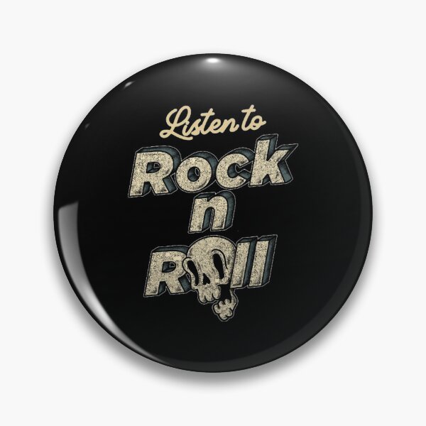 Item preview, Listen To Rock N Roll - Vertical Text Only designed and sold by STUDIO376.