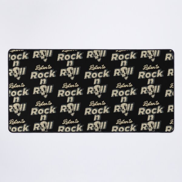 Item preview, Listen To Rock N Roll - Vertical Text Only designed and sold by STUDIO376.
