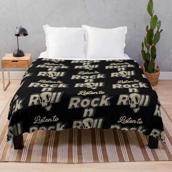 Item preview, Listen To Rock N Roll - Vertical Text Only designed and sold by STUDIO376.