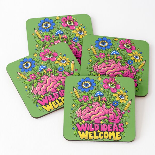 Item preview, Wild Ideas Welcome Psychedelic Brain Garden designed and sold by MH Digital Studio .