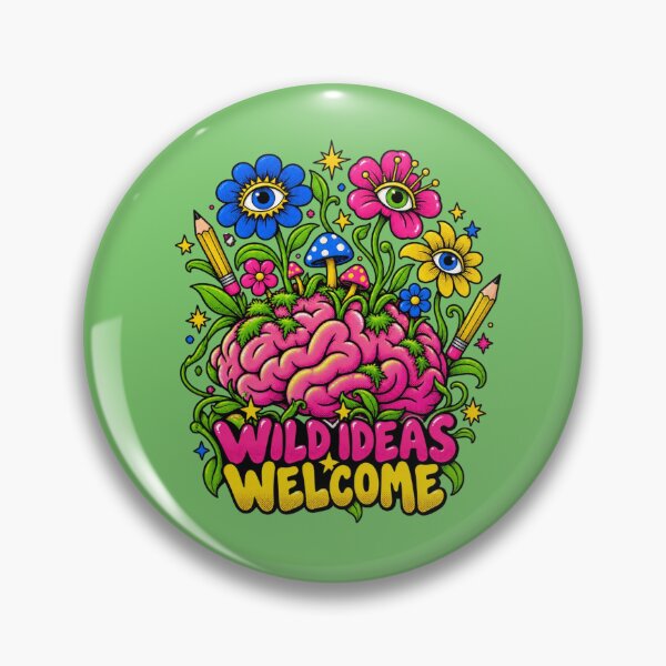 Item preview, Wild Ideas Welcome Psychedelic Brain Garden designed and sold by MH Digital Studio .