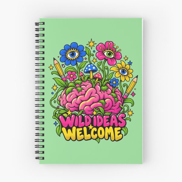 Item preview, Wild Ideas Welcome Psychedelic Brain Garden designed and sold by MH Digital Studio .