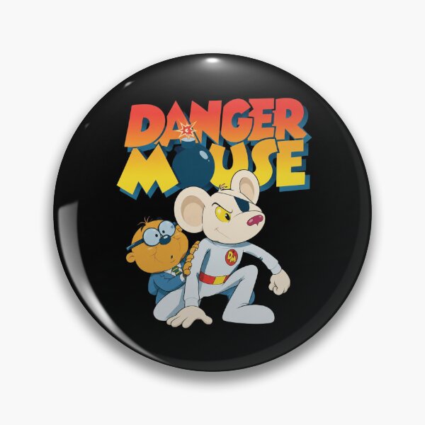 Item preview, Danger Mouse Retro Cartoon designed and sold by tkingrober.