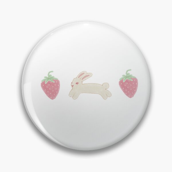Item preview, Cute Bunny and Strawberry Design designed and sold by haezed.