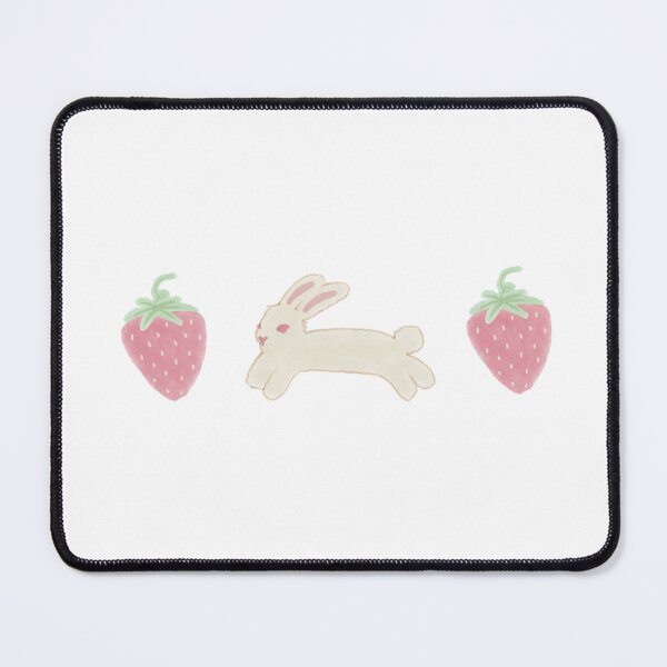 Item preview, Cute Bunny and Strawberry Design designed and sold by haezed.