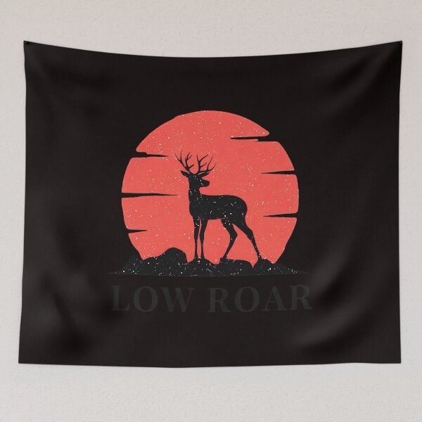 Item preview, LOW ROAR Stag Sunset Vintage  designed and sold by LookaaL.