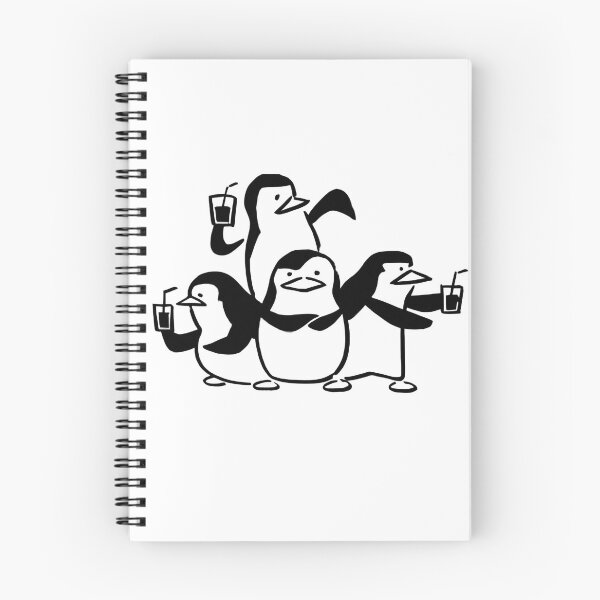 Item preview, Karate Penguins Drinking designed and sold by Preciseprinter.
