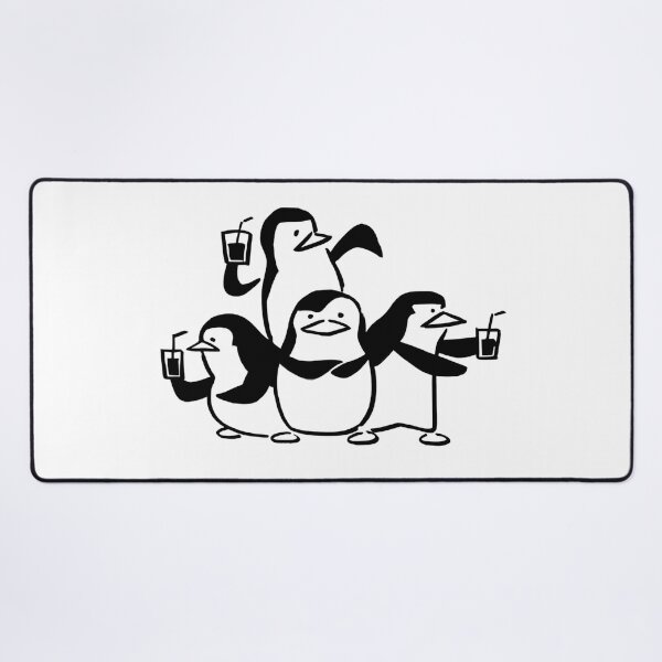 Item preview, Karate Penguins Drinking designed and sold by Preciseprinter.