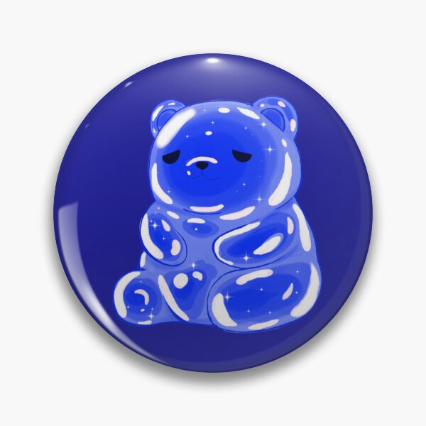 Item preview, rubber bear blue designed and sold by potokomi.