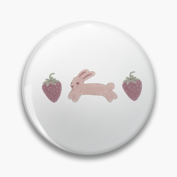 Item preview, Cute Bunny and Strawberry Design designed and sold by haezed.
