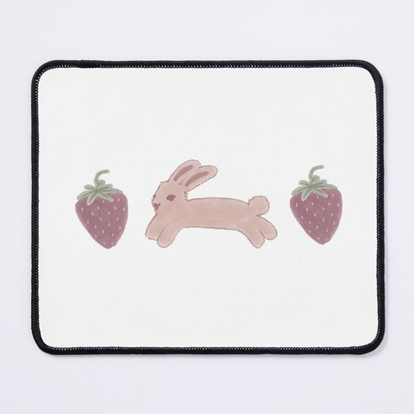 Item preview, Cute Bunny and Strawberry Design designed and sold by haezed.