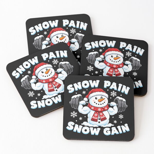 Item preview, Funny Snowman Snow Pain Snow Gain Christmas Winter Workout designed and sold by mraihan.