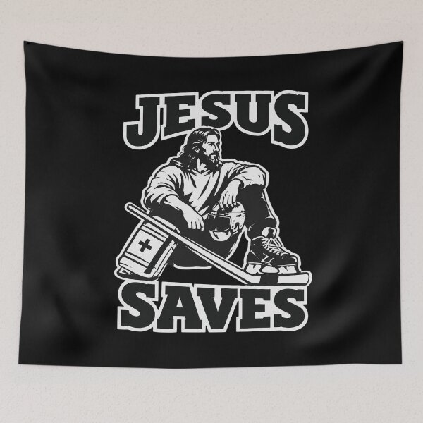 Item preview, Jesus Saves Skate Art designed and sold by tkingrober.