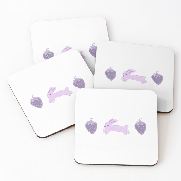 Item preview, Cute Bunny and Strawberry Design designed and sold by haezed.