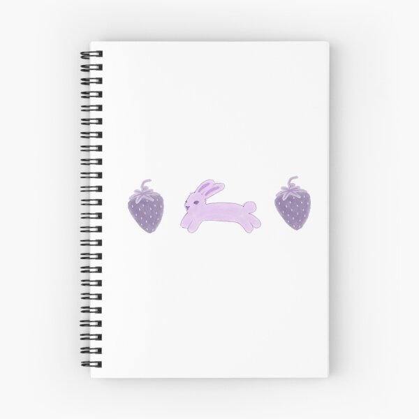 Item preview, Cute Bunny and Strawberry Design designed and sold by haezed.