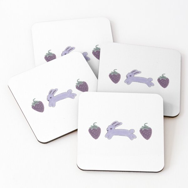 Item preview, Cute Bunny and Strawberry Design designed and sold by haezed.