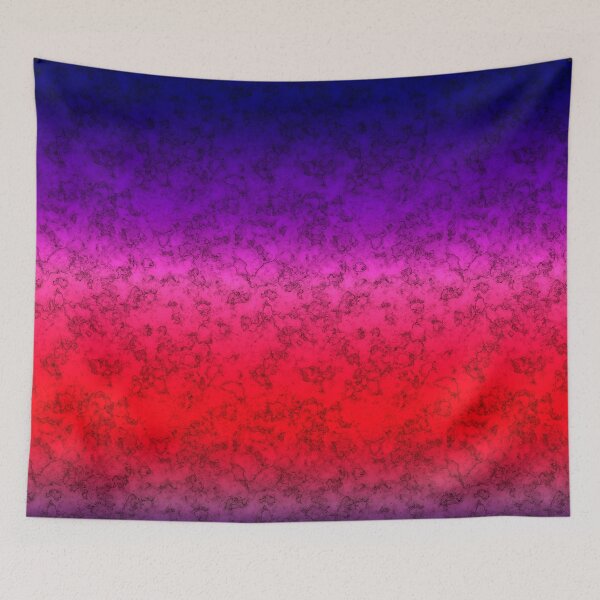 Item preview, Blue-red Ombre Marble designed and sold by fuzzyfox.