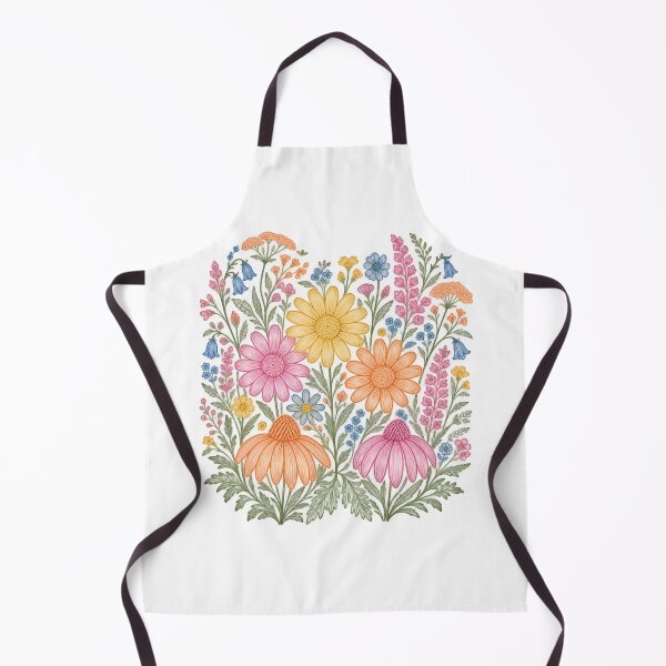 Item preview, Maximalist Wild Flower Art Design designed and sold by DivineHaven.
