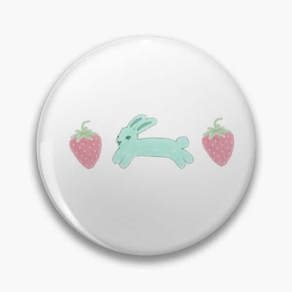 Item preview, Cute Bunny and Strawberry Design designed and sold by haezed.
