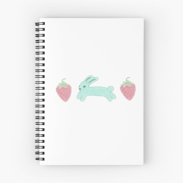 Item preview, Cute Bunny and Strawberry Design designed and sold by haezed.