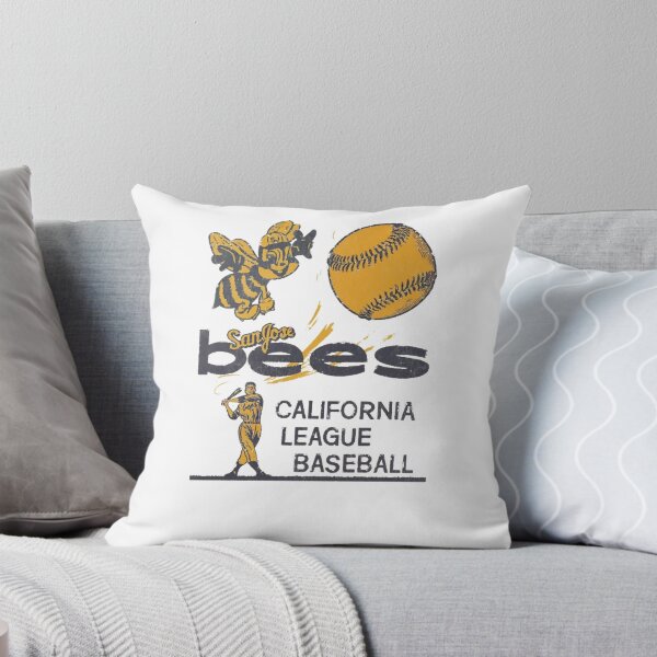 Item preview, Vintage Baseball Club Yellow Bee Mascot Crest designed and sold by jargolamo.