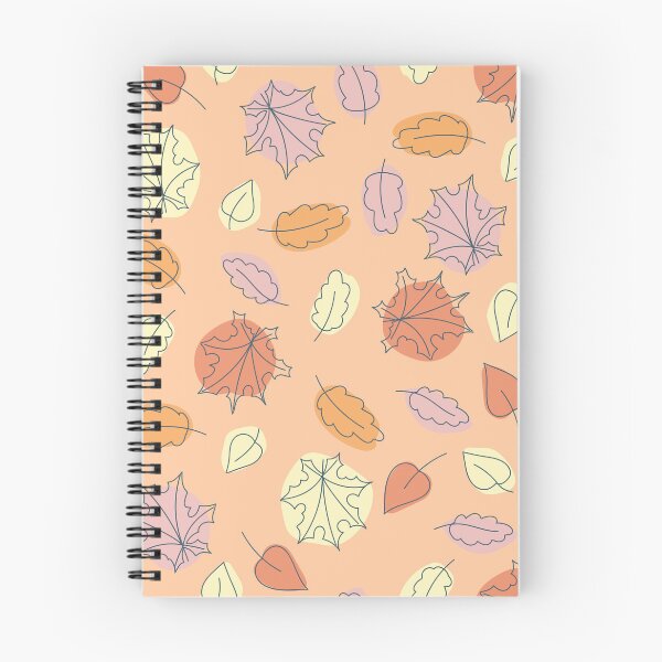 Item preview, Aesthetic Pastel Maple Leaf Line Art Autumn Pattern designed and sold by FestivityFinds.