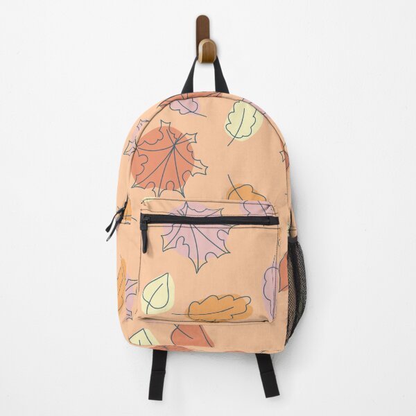 Item preview, Aesthetic Pastel Maple Leaf Line Art Autumn Pattern designed and sold by FestivityFinds.