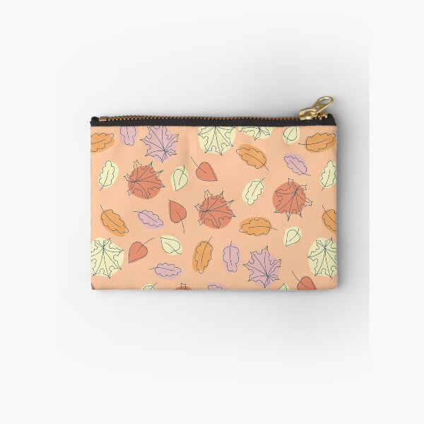 Item preview, Aesthetic Pastel Maple Leaf Line Art Autumn Pattern designed and sold by FestivityFinds.