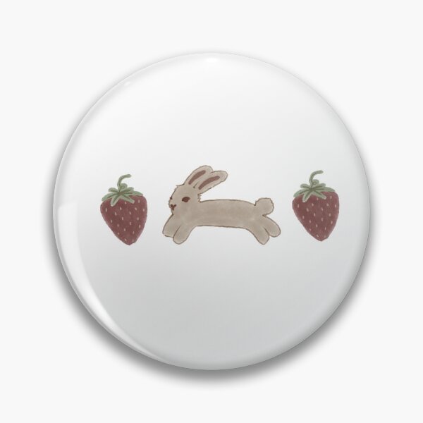 Item preview, Cute Bunny and Strawberry Design designed and sold by haezed.