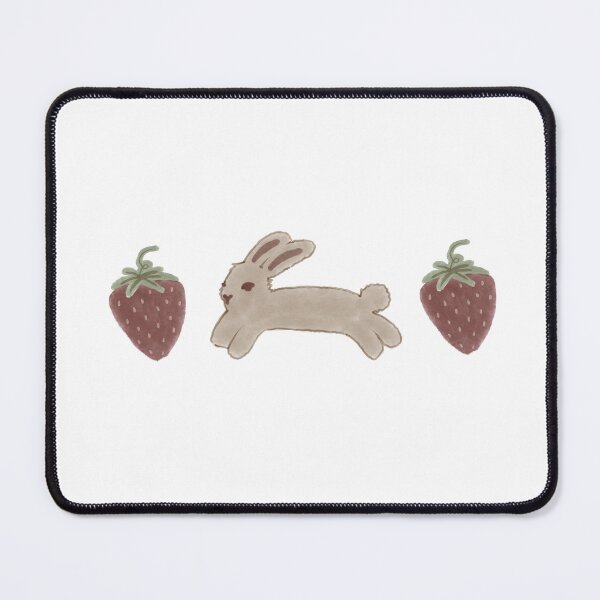 Item preview, Cute Bunny and Strawberry Design designed and sold by haezed.