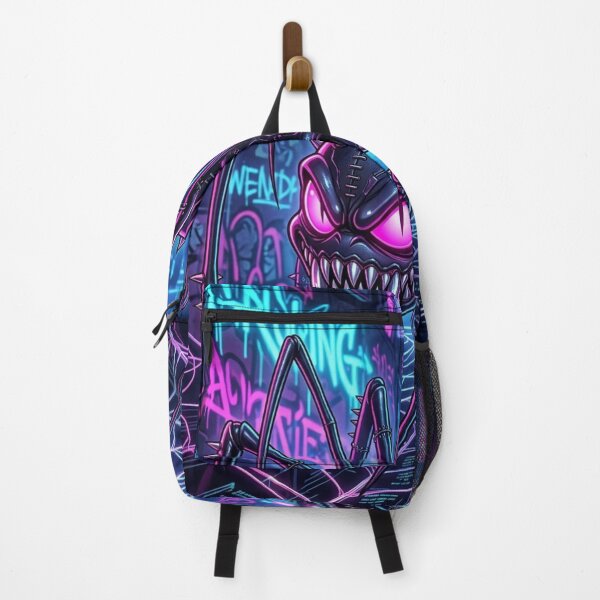 Item preview, Futuristic Cyber Spider in Urban Jungle designed and sold by kiwiartyfarty.