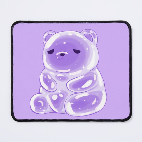 Item preview, lilac rubber bear designed and sold by potokomi.