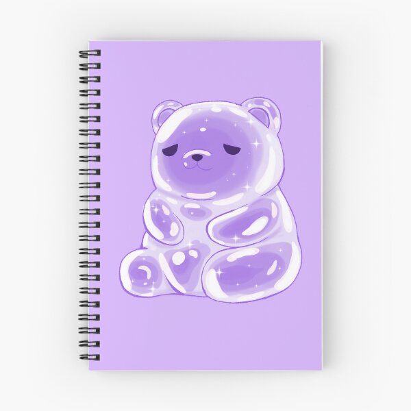 Item preview, lilac rubber bear designed and sold by potokomi.
