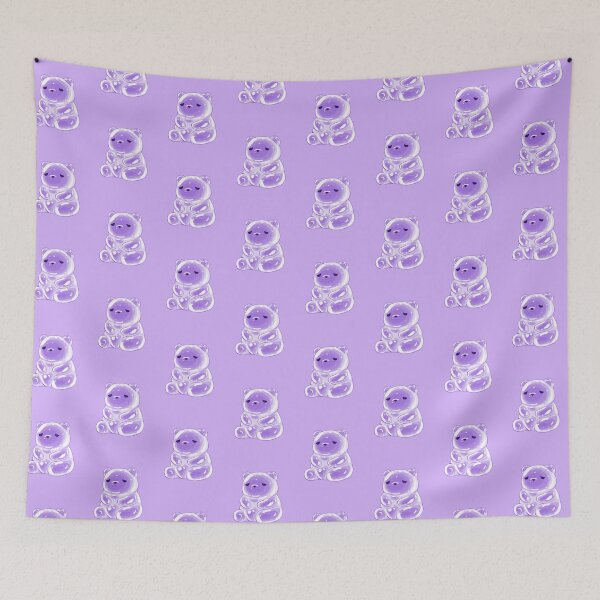 Item preview, lilac rubber bear designed and sold by potokomi.