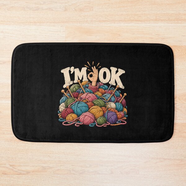 Item preview, I'm OK Knitting Crochet designed and sold by a-turner-paint.