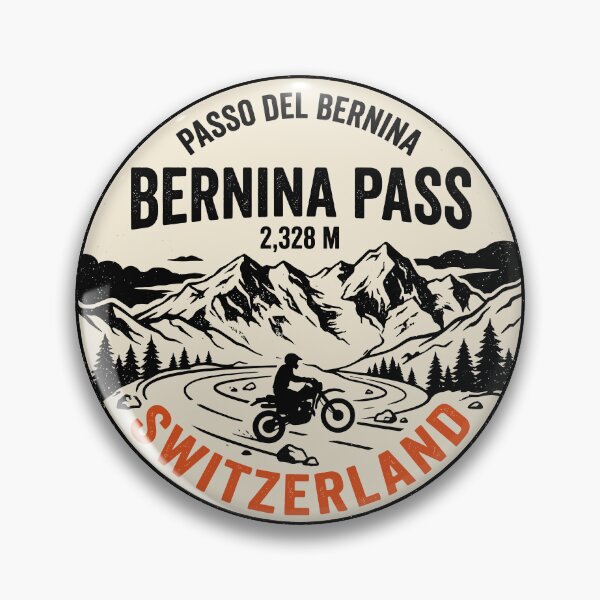 Item preview, Bernina Pass Switzerland Vintage Motorcycle designed and sold by Digital Art Works  Hub.