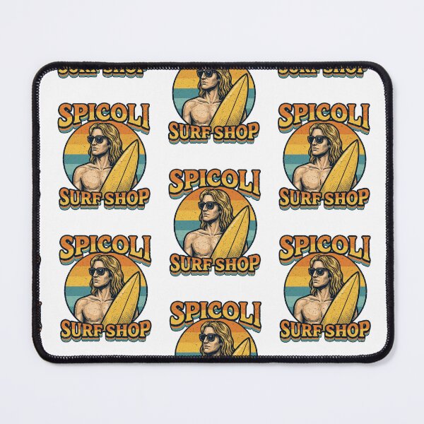 Item preview, Vintage Retro 80s Surfer Guy Sunset Beach Surf Shop Art designed and sold by LiverEver.