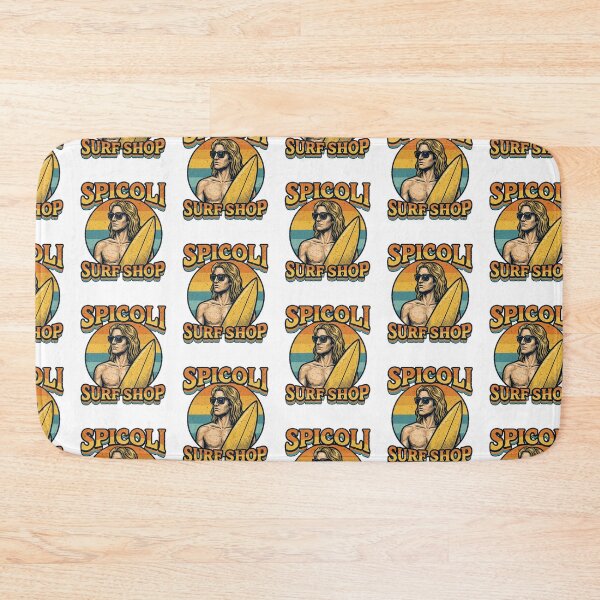 Item preview, Vintage Retro 80s Surfer Guy Sunset Beach Surf Shop Art designed and sold by LiverEver.
