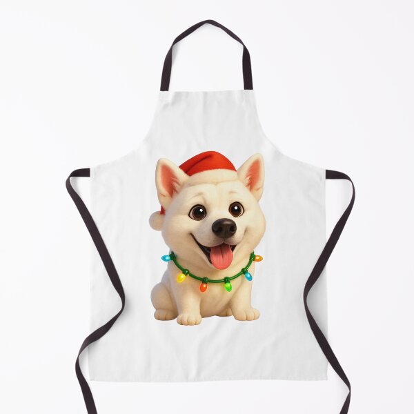 Item preview, Kishu Dog Christmas Cheer designed and sold by Sillytoe.