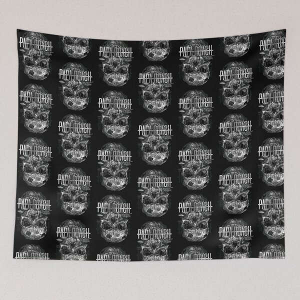 Item preview, Distressed Grunge Texture Human Skull Cross Art designed and sold by RubyPJackson.