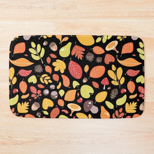 Item preview, Dark Cottagecore Mushroom Acorn Harvest Autumn Forest Pattern designed and sold by FestivityFinds.