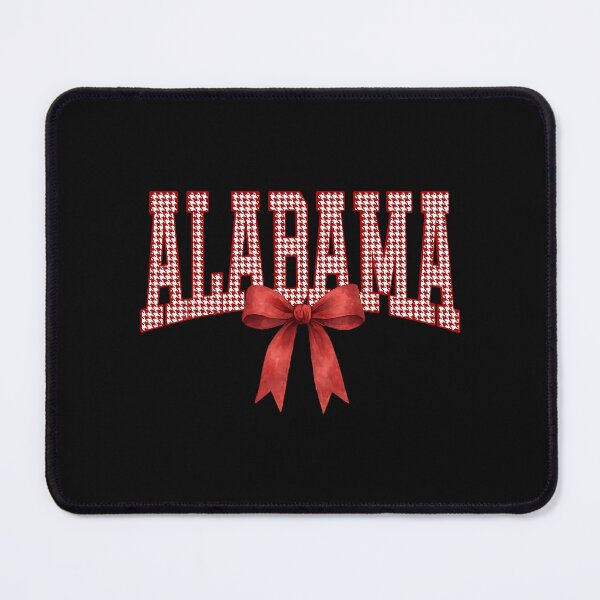 Item preview, Alabama Houndstooth Bow Crimson Southern Spirit designed and sold by khdmalakarak.