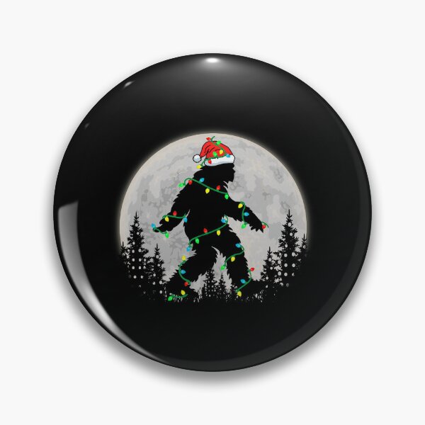 Item preview, Bigfoot Santa Christmas Lights Funny Holiday Sasquatch designed and sold by nryum.