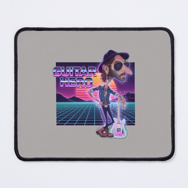 Item preview, Caricature Player Guitarist Wild Style Attire-86 designed and sold by AnjaIsense.