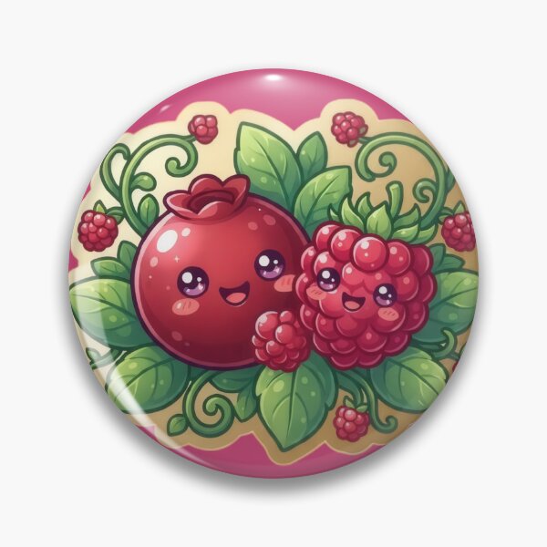 Item preview, Kawaii Heart Berry Garden designed and sold by Azurart2.